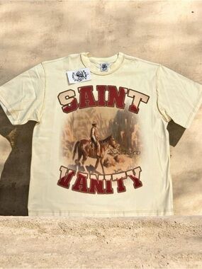 Graphic Short Sleeve Tee - Cream